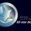 آموزش طراحی ستاره سه بعدی در نرم افزار ایلوستریتور
