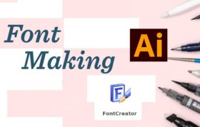 طراحی فونت اختصاصی به کمک نرم افزارهای ایلوستریتور و Font Creator