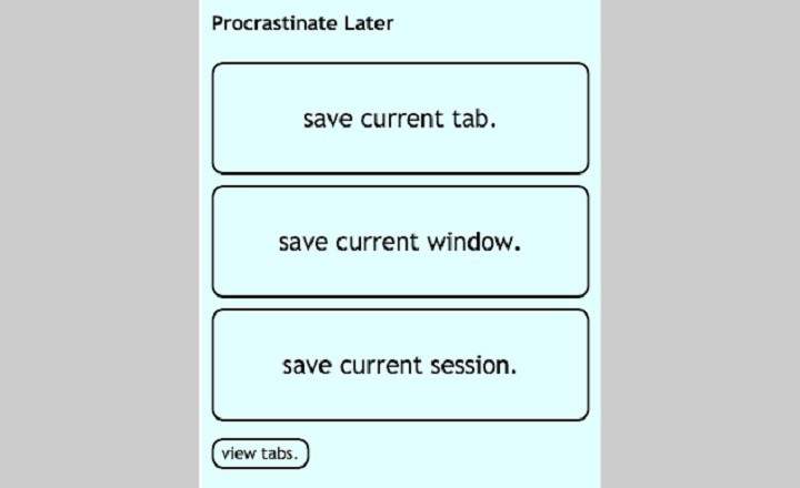 ذخیره آدرس وبسایت‌های مورد نظر با Procrastinate Later